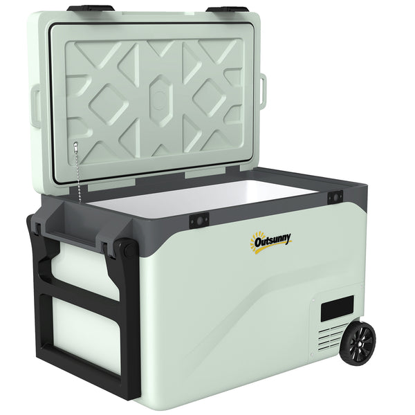 Kühlbox Kompressor elektrisch leise mobil mit Rollen 42,5L bis -20°C
