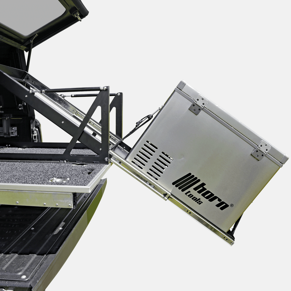 Kühlbox Auszug kippbar 796x574mm Aluminium