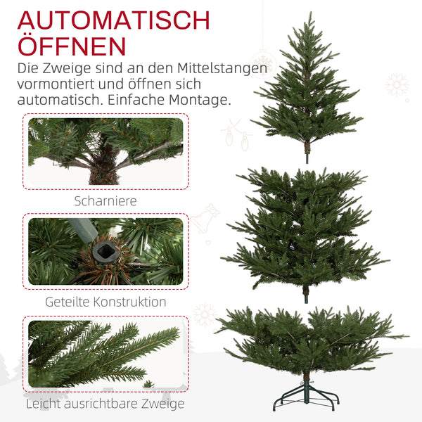 Künstlicher Weihnachtsbaum Christbaum 180cm 2380 Spitzen Grün