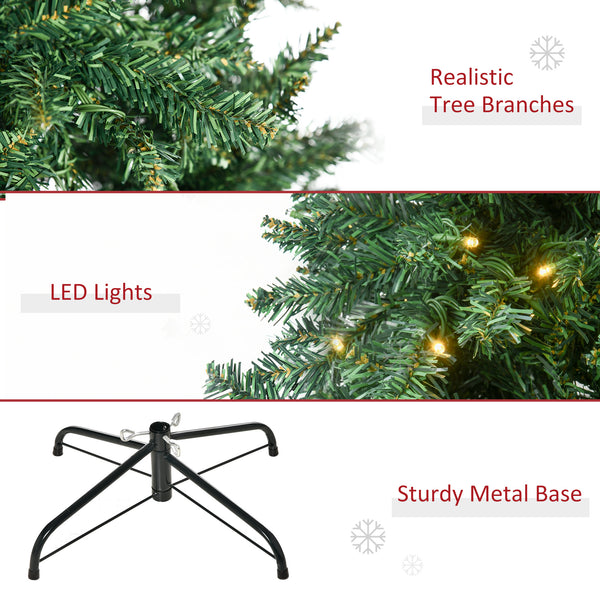 Künstlicher Weihnachtsbaum Christbaum 210cm 2154 Spitzen 700 LEDs
