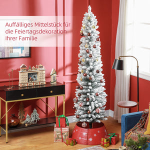 Künstlicher Weihnachtsbaum Christbaum 210cm 405 Spitzen 180 LEDs