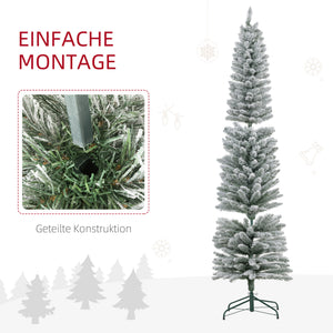 Künstlicher Weihnachtsbaum Christbaum 210cm 405 Spitzen 180 LEDs