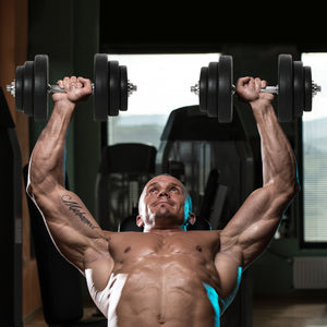 Kurzhantel-Set 40kg für Fitness mit 12 Hantelscheiben rutschfest und ergonomisch