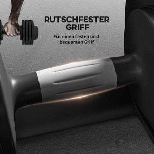 Kurzhantel mit verstellbarem Gewicht 3.5/6/8/10kg multifunktional mit Ablagefach