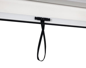 Lamellen Pergola Stanley Aluminium mit Lamellen Seitenwand 3x3m weiss