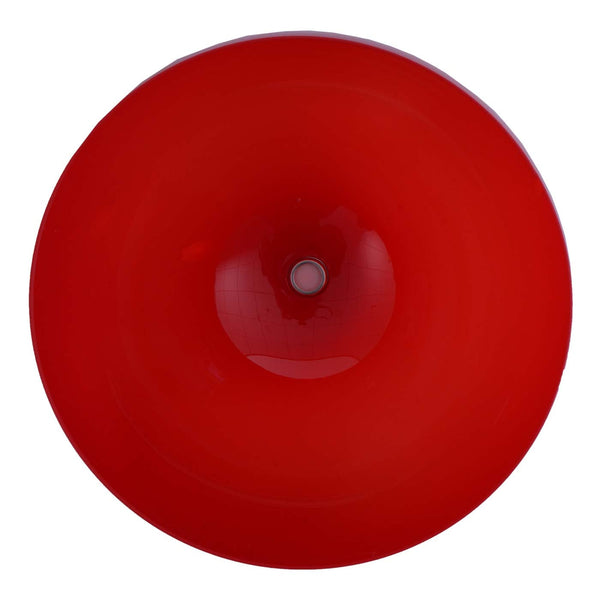 Lampenschirm Ersatzschirm für Bogen- und Pendelleuchte Ø40cm Kunststoff rot