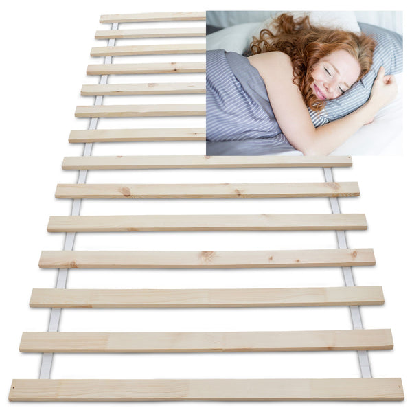 Lattenrost DreamBase 140x200cm  Massivholz, 14 Latten, Rollrost