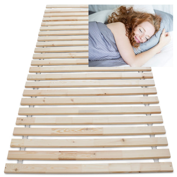 Lattenrost DreamBase 140x200cm  Massivholz, 23 Latten, Rollrost