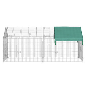 Laufgitter Aussengehege für Kleintiere 220x103x103cm