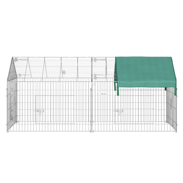 Laufgitter Aussengehege für Kleintiere 220x103x103cm