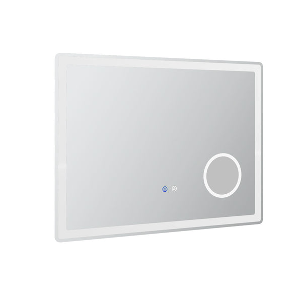 LED Badezimmerspiegel beleuchtet mit Touch Antibeschlag Vergrösserung