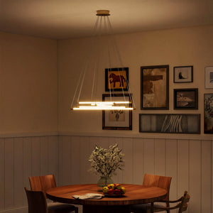 LED Deckenleuchte anpassbar für Wohnzimmer Küche 50W gold weiss