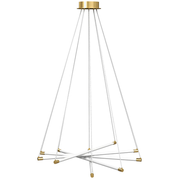 LED Deckenleuchte anpassbar für Wohnzimmer Küche 50W gold weiss