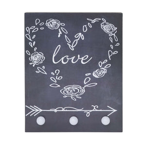 LED Leuchtbild Love – Beleuchtetes Wandbild 25x20 cm