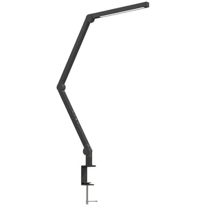 LED Schreibtischlampe dimmbar mit Klemme schwarz