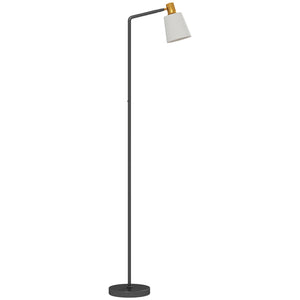 LED Stehlampe drehbar mit einstellbarer Farbtemperatur schwarz