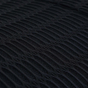 Ergonomisches Lendenkissen aus Memory Foam, waschbar, schwarz