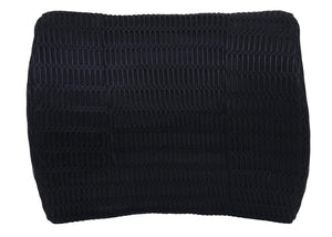 Ergonomisches Lendenkissen aus Memory Foam, waschbar, schwarz
