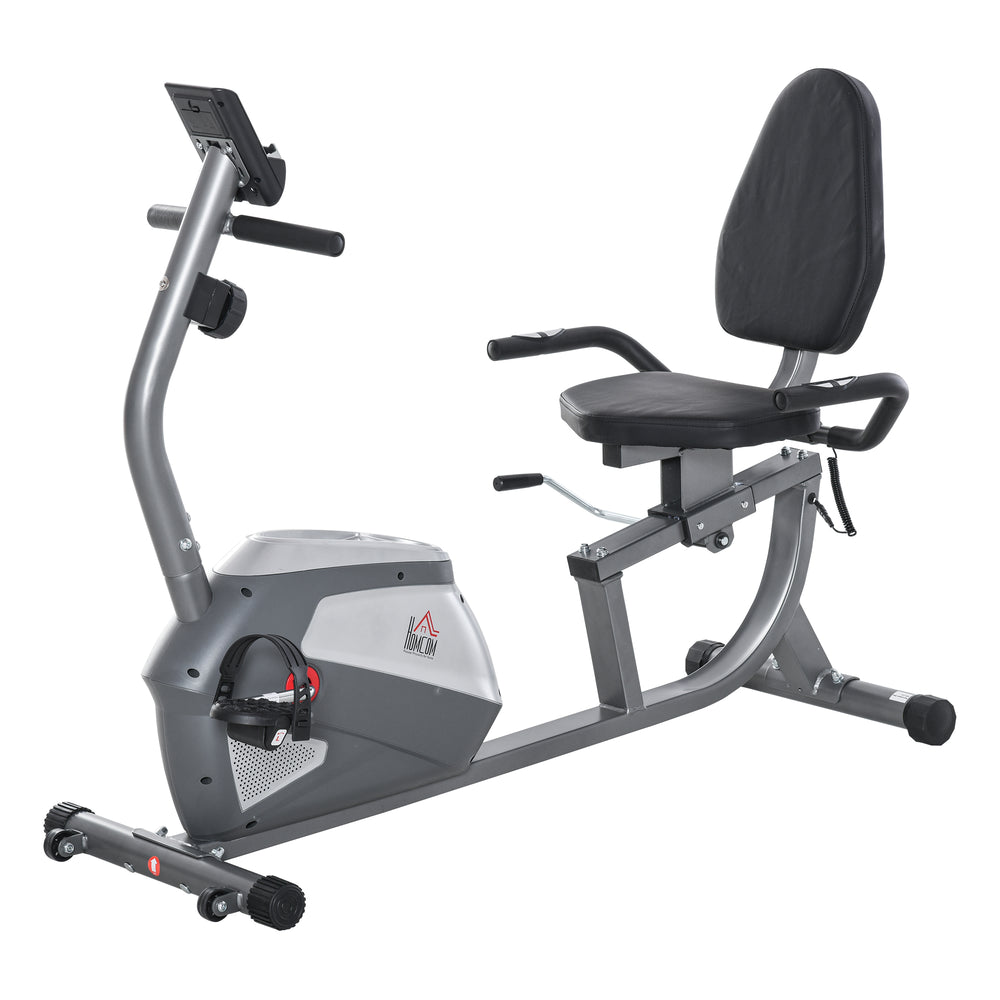Liegeergometer Heimtrainer für Senioren mit LCD und Magnetwiderstand
