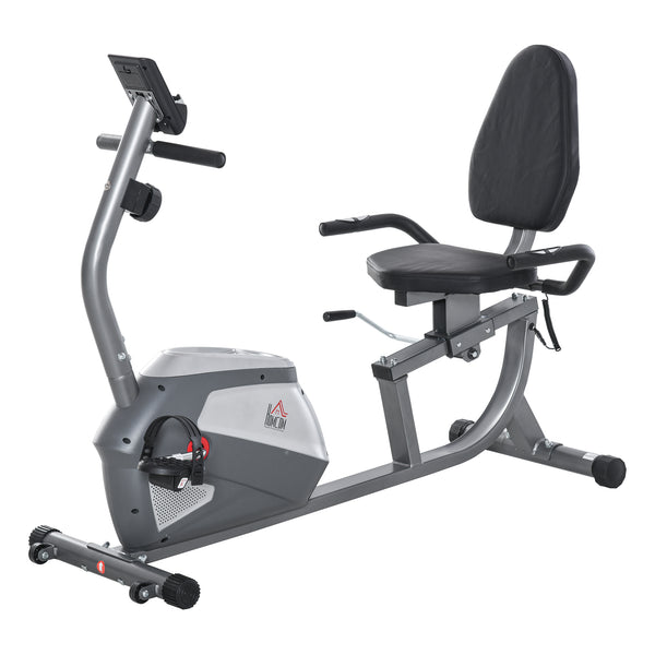 Liegeergometer Heimtrainer für Senioren mit LCD und Magnetwiderstand