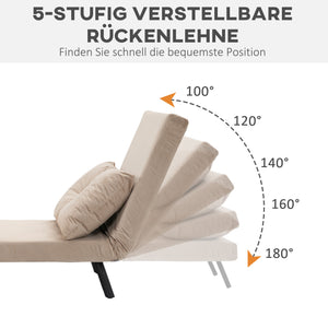Liegesessel Relaxsessel skandinavisch mit Kissen schwarz natur