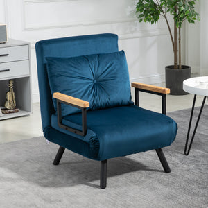 Liegesessel Relaxsessel Lesesessel skandinavisch bequem mit Kissen natur