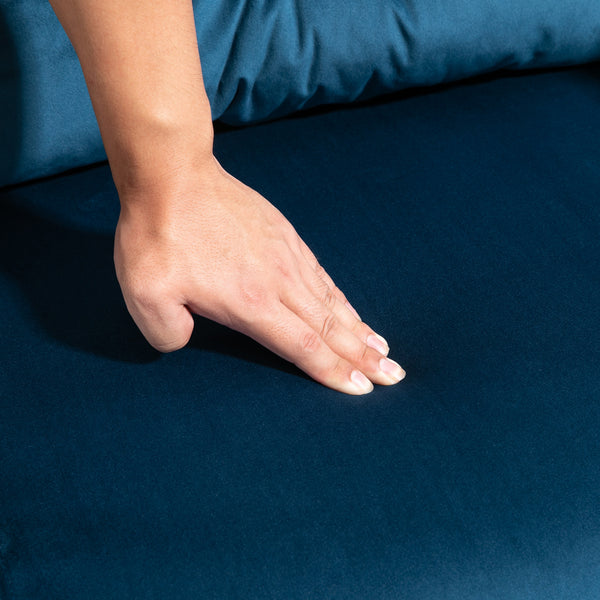 Liegesessel Relaxsessel Lesesessel skandinavisch bequem mit Kissen natur