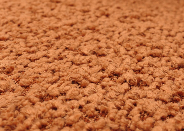Lounge-Sessel Cocktailsessel drehbar Chenille Metall terracotta