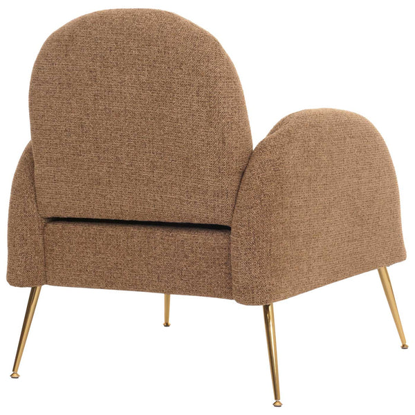 Lounge-Sessel Cocktailsessel Retro Nosagfederung Chenille coffee