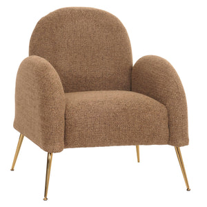Lounge-Sessel Cocktailsessel Retro Nosagfederung Chenille coffee