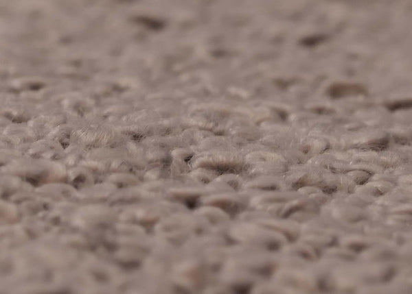 Lounge-Sessel Ohrensessel Retro Vintage Bouclé Öko-Tex hellgrau