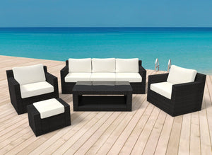 Rattanlounge Sitzgruppe ""Honolulu""