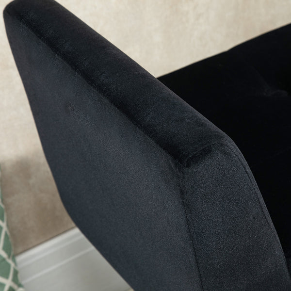 Luxus-Sitzbank mit Stauraum 107x42x65cm Schwarz