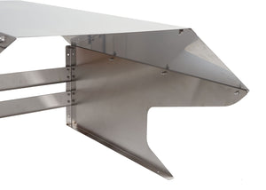 Edelstahl Garage für Mähroboter, Wetterfestes Dach 40x59x69cm