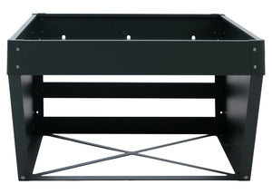 Mähroboter-Garage mit Pflanzkasten Metall 40x60x70cm grün