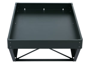 Mähroboter-Garage mit Pflanzkasten Metall 40x60x70cm grün