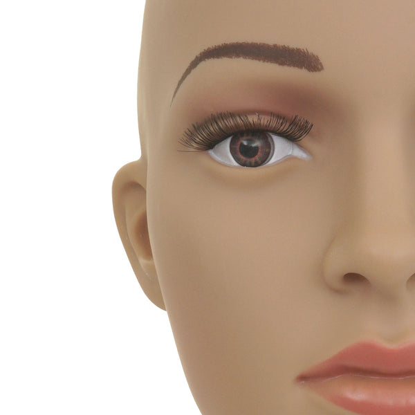 Mannequin-Kopf Perückenpuppe Schaufensterfigur beweglich 55cm
