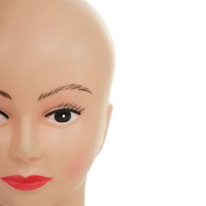 2x Mannequin-Kopf weiblich Perückenpuppe Schaufensterpuppe 30cm