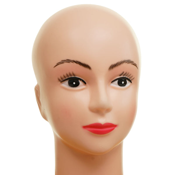 2x Mannequin-Kopf weiblich Perückenpuppe Schaufensterpuppe 30cm