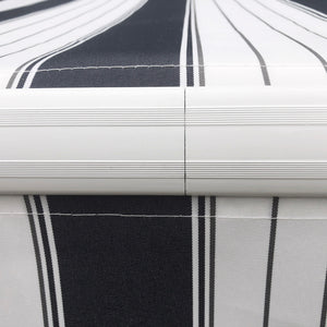 Markise Sonnenschutz einfahrbar mit Handkurbel 395x245cm