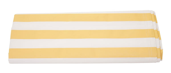 Ersatzbezug Markise 4,5x3m Acryl Gelb-Weiss Sonnenschutz