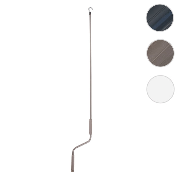 Handkurbel für Markisen, 150cm, grau – robuste Markisenkurbel