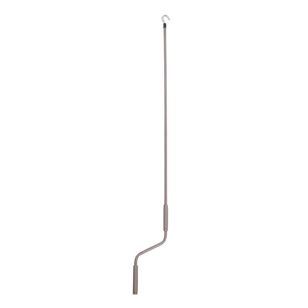 Handkurbel für Markisen, 150cm, grau – robuste Markisenkurbel