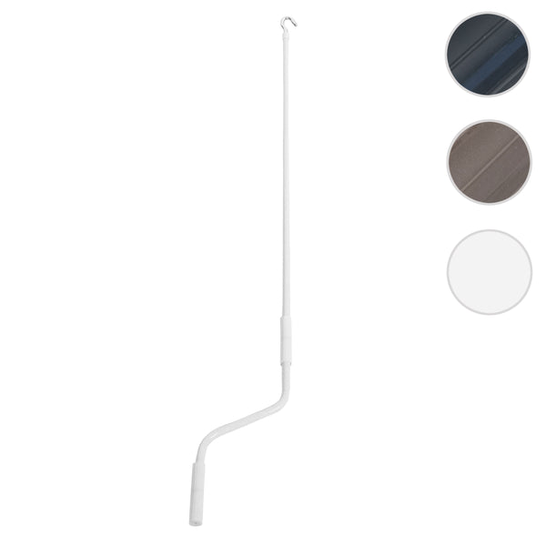 Handkurbel 150cm weiss für Markise – stabile Markisenkurbel