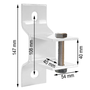 Wandhalterung für Markisen. Wandkonsole Adapter 40mm