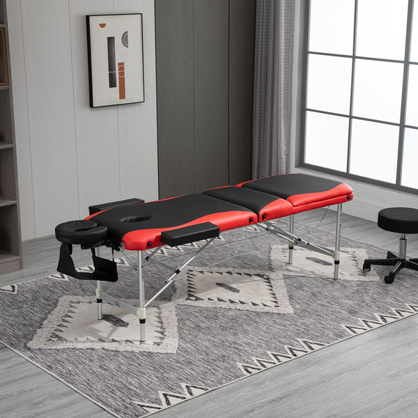 Massageliege klappbar höhenverstellbar Aluminium