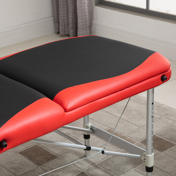 Massageliege klappbar höhenverstellbar Aluminium