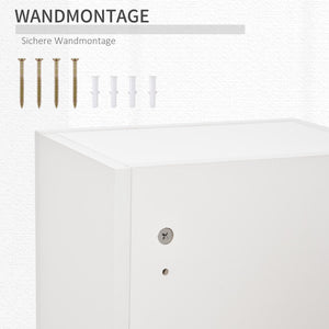 Medizinschrank Hausapotheke Erste-Hilfe-Schrank mit Schloss