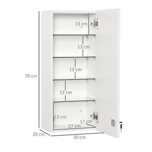 Medizinschrank Hausapotheke Erste-Hilfe-Schrank mit Schloss
