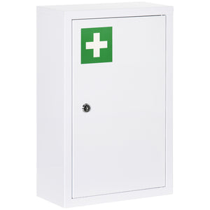 Medizinschrank Hausapotheke Erste-Hilfe-Schrank mit Schloss